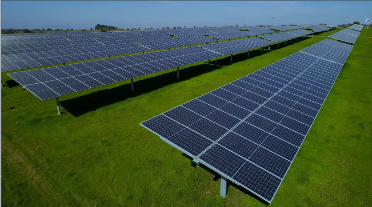 Planta solar en operación